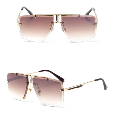 AMERICAN STYLE TRENDY FRAMELESS SUNGLASSES GB-GZ1218